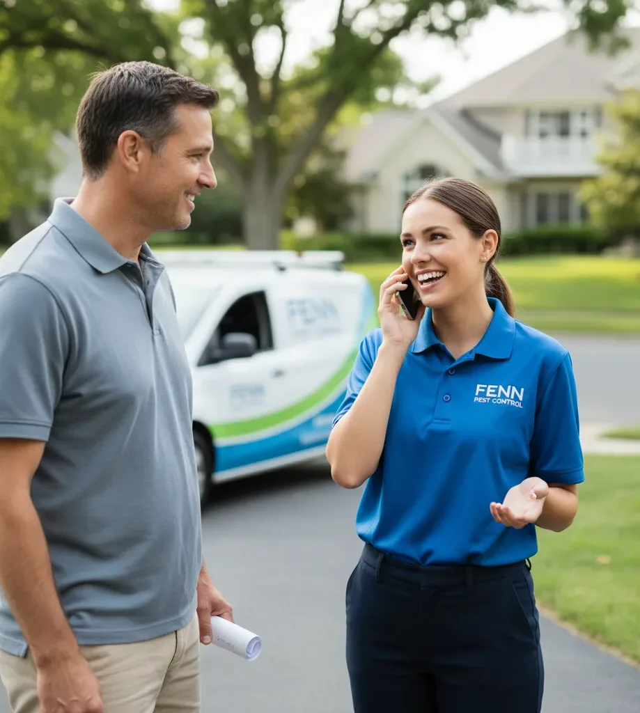 Fenn Pest Control customer support in Norton